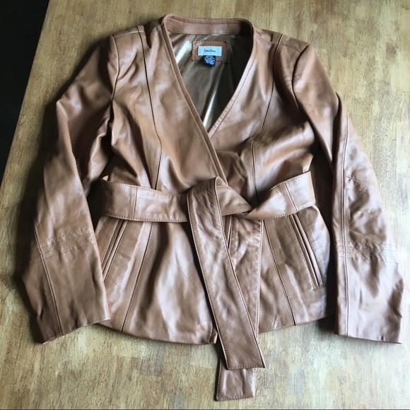 Neiman Marcus Exclusive Leather Jacket - Picture 3 of 7